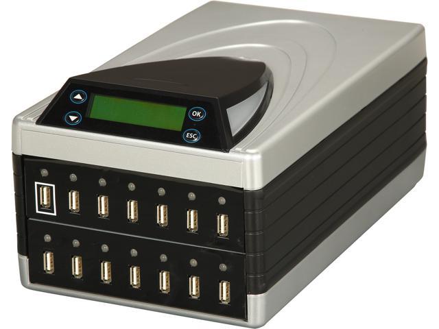 ILY Black/Silver 1 to 13 Express USB Duplicator Model U13 ETNE