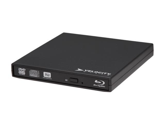 Velocity Micro Black External Blu-ray Drive USB 2.0 Model VMbludrive
