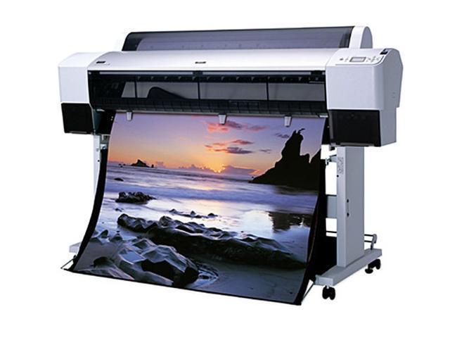 EPSON Stylus Pro SP9880K3 Min: 720 dpi 16x20: 4min20sec Max: 2880 dpi 40x60: 79min51sec Black Print Speed 2880 x 1440 dpi Color Print Quality InkJet Workgroup Color Printer