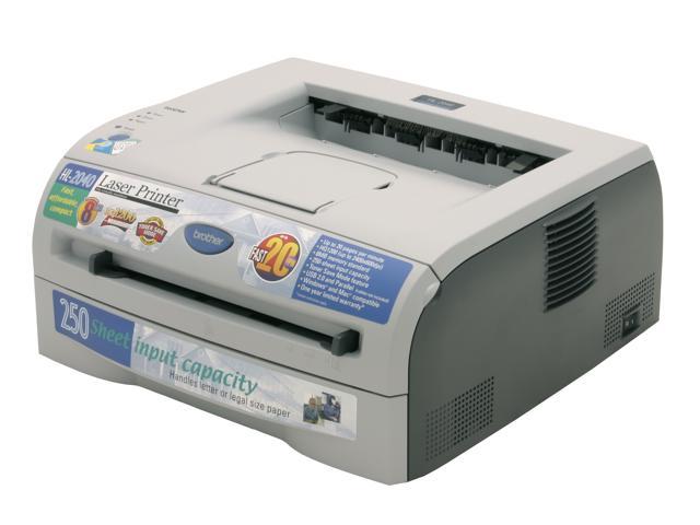 Brother HL Series HL-2040 Personal Up to 20 ppm Monochrome Laser