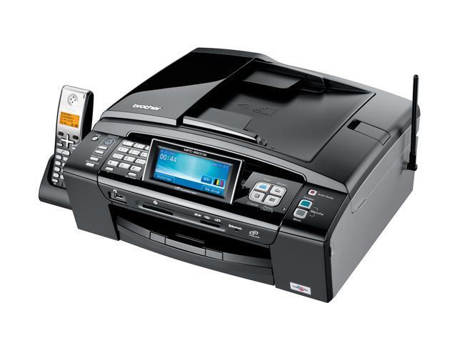 Brother MFC series MFC 990cw Up to 33 ppm Black Print Speed 6000 x 1200 dpi Color Print Quality Wireless InkJet MFC / All In One Color Printer