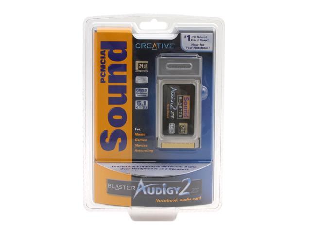 Creative Sound Blaster Audigy 2 ZS Notebook PCMCIA Sound Card