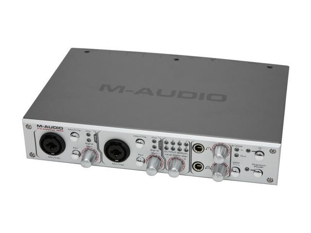 M AUDIO FireWire 410 7.1 Channels 24 bit 192KHz 4 In 10 Out Mobile Recording Interface