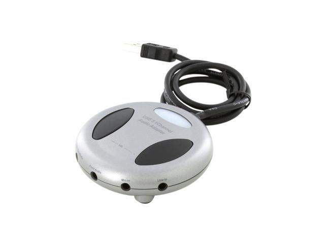 GWC USB 5.1 Channel Audo Adapter AA1500 5.1 Channels USB Interface Sound Card