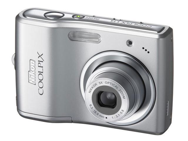 Nikon Coolpix L14 Silver 7.1 MP 3X Optical Zoom Digital Camera - Newegg.com