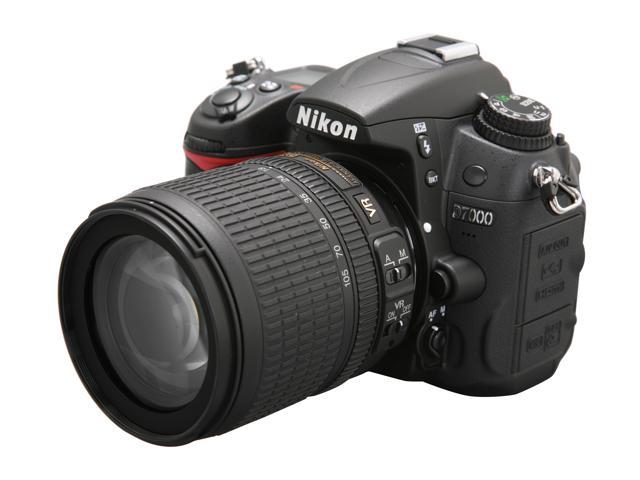 Nikon D7000 16.2MP DX-Format CMOS Digital SLR Camera with 18-105mm f/3. ...