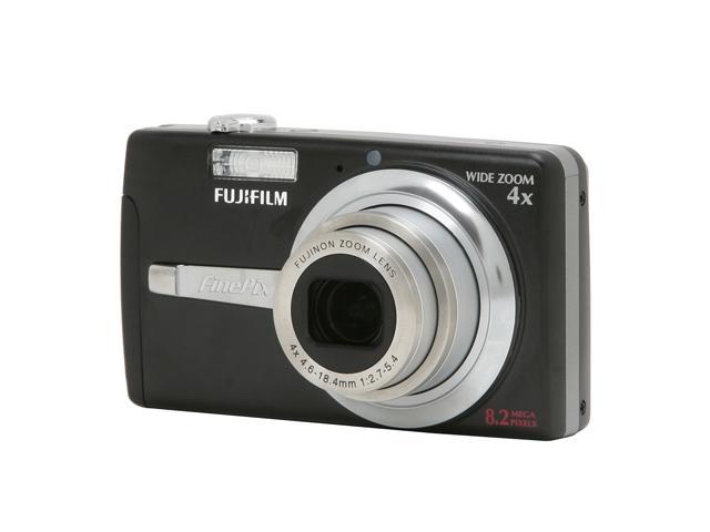 FUJIFILM FinePix F480 Black 8.2 MP 4X Optical Zoom Digital Camera ...