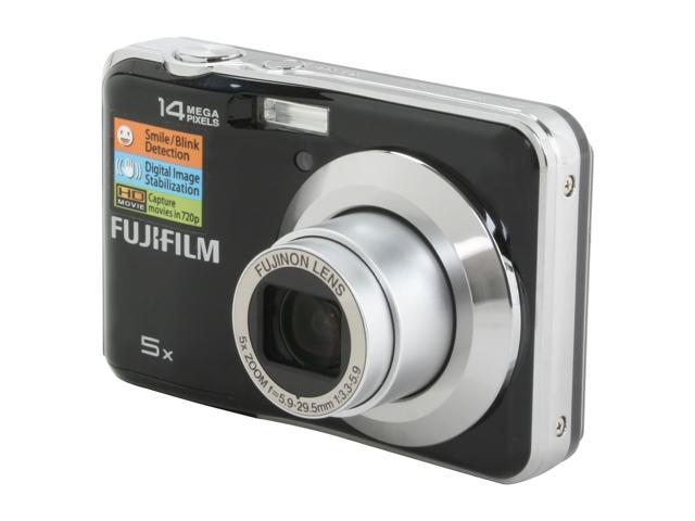 FUJIFILM AX300 Black 14.0 MP 5X Optical Zoom Digital Camera - Newegg.com