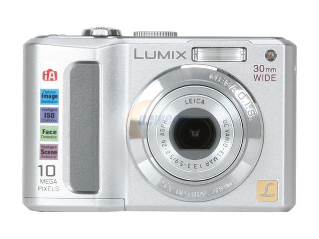 Panasonic Lumix DMC LZ10S Silver 10.1 MP 5X Optical Zoom Digital Camera