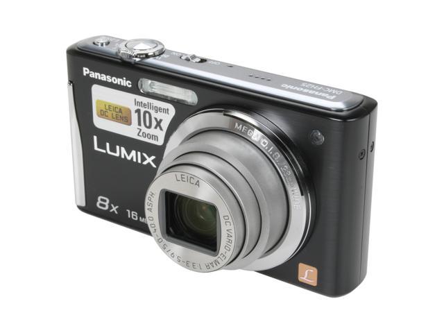 Panasonic LUMIX FH25 Black 16.1 MP 8X Optical Zoom 28mm Wide Angle Digital Camera