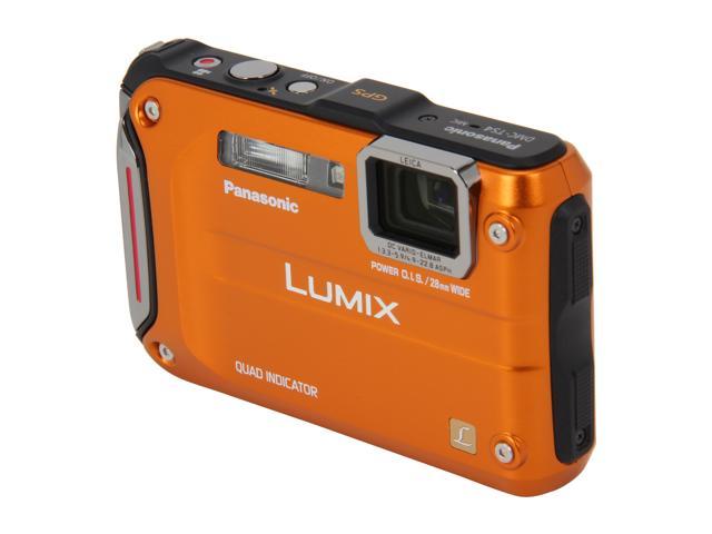 Panasonic LUMIX DMC TS4D Orange 12.1 MP 2.7" 230K Action Camera