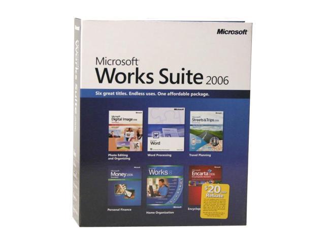 Microsoft Works Suite 2006 Software - Newegg.com