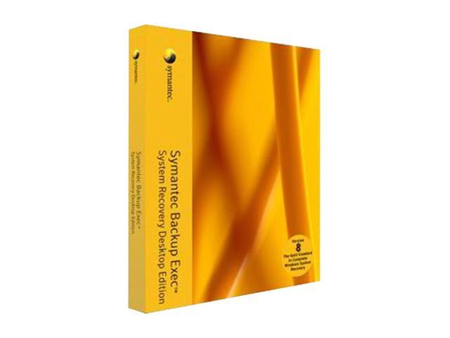 Symantec Backup Exec System Recovery 8 Desktop Edition  Software