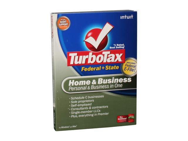 turbotax home and business software