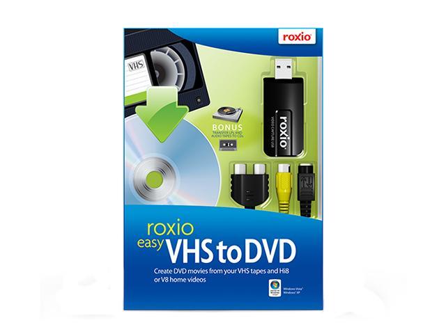 roxio vhs to dvd software