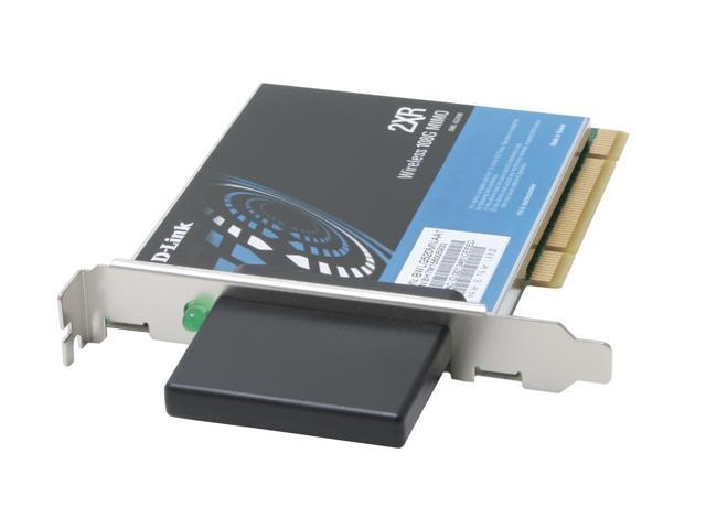 D Link DWL G520M Wireless 108G MIMO Desktop Adapter IEEE 802.11 IEEE 802.11b IEEE 802.11g PCI Up to 108Mbps Wireless Data Rates