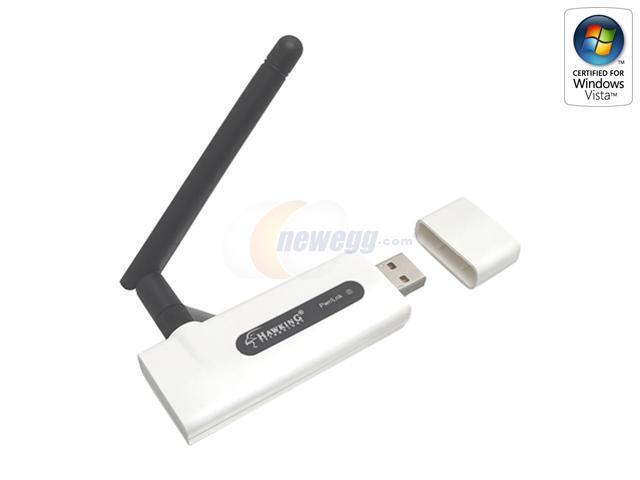 HAWKING HWUG1A USB 2.0 Wireless-G Adapter with Removable Antenna For Mac Users
