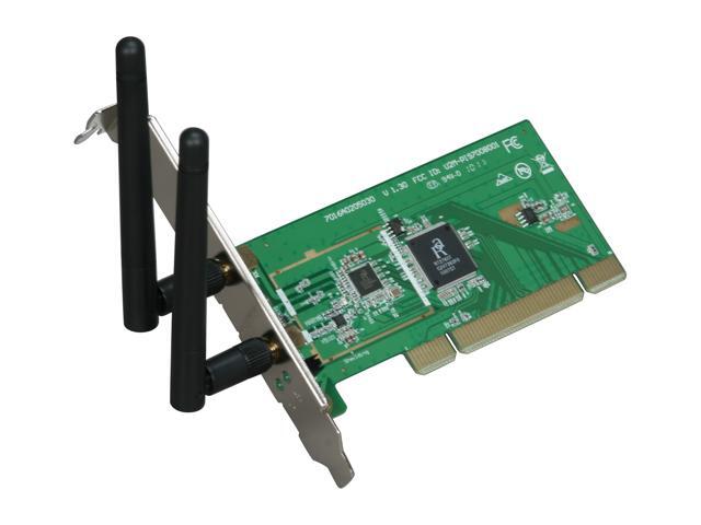 Rosewill RNX-N300 IEEE 802.11b/g/n Wireless-N 2.0 PCI (1T2R) Up to 300Mbps download and 150 Mbps upload Data Rates/ WPA/WPA2 (AES, 64,128-WEP with shared-key authentication) Cisco CCS V1.0, V2.0,V3.0