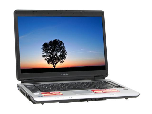 TOSHIBA Laptop Satellite A105 S4074 Intel Core Duo T2050 (1.60 GHz) 512 MB Memory 120 GB HDD Intel GMA950 15.4" Windows XP Media Center