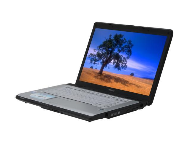 TOSHIBA Laptop Satellite A205 S5812 Intel Pentium dual core T2330 (1.60 GHz) 2 GB Memory 160 GB HDD Intel GMA X3100 15.4" Windows Vista Home Premium