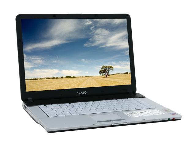 SONY Laptop VAIO FS Series VGN FS530B Intel Pentium M 730 (1.60 GHz) 512 MB Memory 60 GB HDD Intel GMA900 15.4" Windows XP Professional