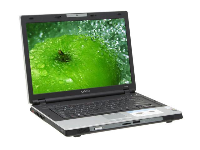 SONY Laptop VAIO BX Series VGN BX660P28 Intel Core 2 Duo T5600 (1.83 GHz) 1 GB Memory 100 GB HDD Intel GMA950 15.4" Windows XP Professional