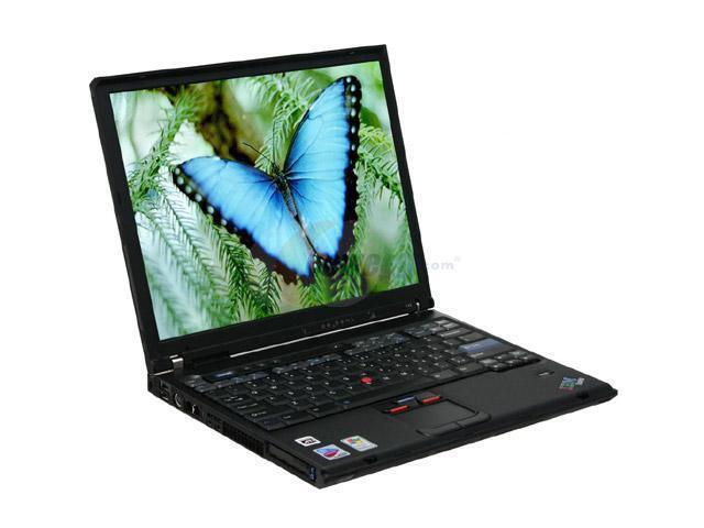 ThinkPad Laptop T Series T43(266844U) Intel Pentium M 750 (1.86 GHz) 512 MB Memory 40 GB HDD ATI Mobility Radeon X300 14.1