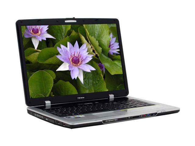 AVERATEC Laptop 7100 AV7115 EH1 AMD Mobile Sempron 3000+ 512 MB Memory 80 GB HDD ATI Radeon Xpress 200M IGP 17.0" Windows XP Home