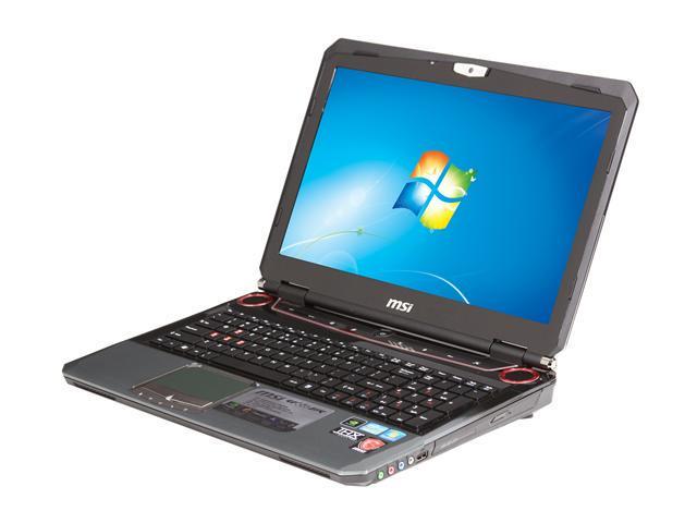 MSI Laptop GT Series GT683DXR 603US Intel Core i7 2670QM (2.20 GHz) 12 GB Memory 1 TB HDD NVIDIA GeForce GTX 570M 15.6" Windows 7 Home Premium 64 Bit
