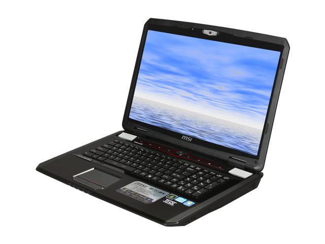 Open Box MSI Laptop GT780DXR 447US Intel Core i7 2670QM (2.20 GHz) 12 GB Memory 1 TB HDD NVIDIA GeForce GTX 570M 17.3" Windows 7 Home Premium 64 Bit