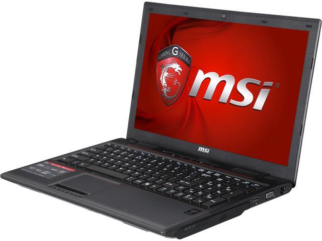 MSI GP Series GP60 Leopard 836 Gaming Laptop 4th Generation Intel Core i5                                       4210H (2.90 GHz) 8 GB Memory 1 TB HDD NVIDIA GeForce 940M 2 GB 15.6" Windows 8.1 64 bit