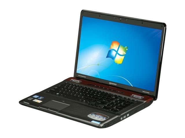 TOSHIBA Laptop Qosmio X775 Q7380B Intel Core i5 2430M (2.40 GHz) 6 GB Memory 640GB HDD NVIDIA GeForce GTX 560M 17.3" Windows 7 Home Premium 64 Bit