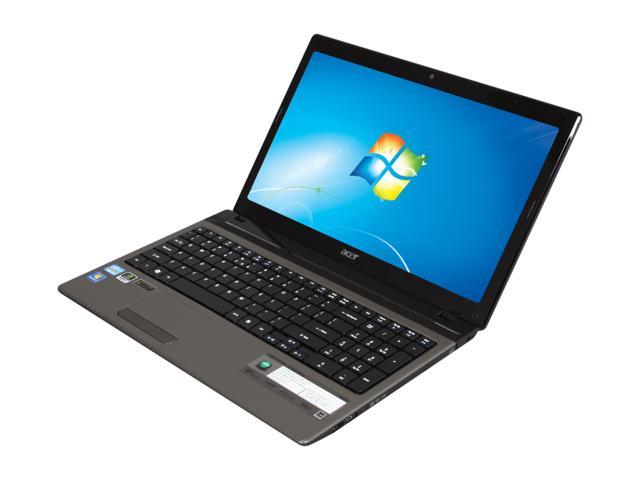 Acer Laptop Aspire AS5750G 9656 Intel Core i7 2670QM (2.20 GHz) 6 GB Memory 500 GB HDD NVIDIA GeForce GT 630M 15.6" Windows 7 Home Premium 64 Bit