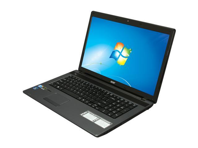 Acer Laptop Aspire AS7739G-6676 Intel Core i5 1st Gen 480M (2.66 GHz) 4 GB Memory 500 GB HDD NVIDIA GeForce GT 610M 17.3