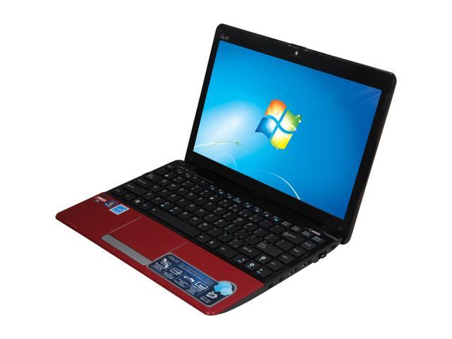 ASUS Eee PC 1215B MU17 RD   Red AMD Dual Core Processor C 50 (1.00 GHz) 12.1" 1GB Memory 250GB HDD Netbook