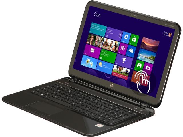 HP TouchSmart Sleekbook Pavilion 15 b150us AMD A8 Series A8 4555M (1.60 GHz) 6 GB Memory 750 GB HDD AMD Radeon HD 7600G 15.6" Touchscreen Windows 8