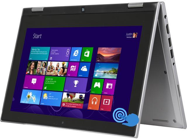 Open Box Dell Inspiron 11 3147 Grade B (Scratch &Dent)11.6" LED Backlit HD Touchscreen Intel Pentium N3530 (2.58GHz), 4GB DDR3L, 500GB HDD, HD Camera with Microphone, Windows 8.1 64Bit (Certified Refurbished)