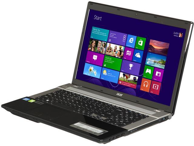 Acer Laptop Aspire V3-771G-6485 Intel Core i5 3rd Gen 3230M (2.60 GHz) 6 GB Memory 750 GB HDD NVIDIA GeForce GT 730M 17.3