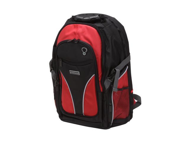 Open Box Kingwin Black/Red 15.4" Notebook Backpack Model KLB 7735