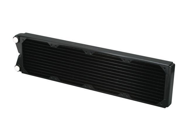 Swiftech MCR420 QP Quadruple 120mm radiator, Black, with mounting screws