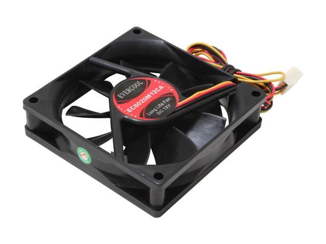 EVERCOOL FAN EC8020M12CA 80mm Case Cooling Fan