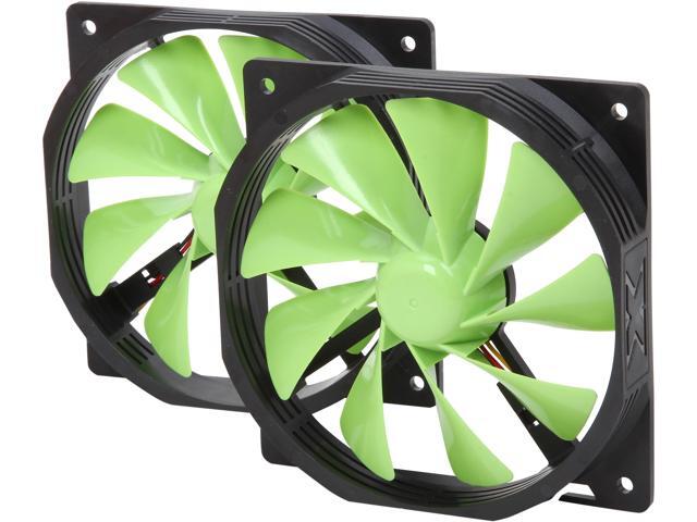 XIGMATEK FCB (Fluid Circulative Bearing) Cooling System XOF-F12525 120mm Lime Green Case Fan