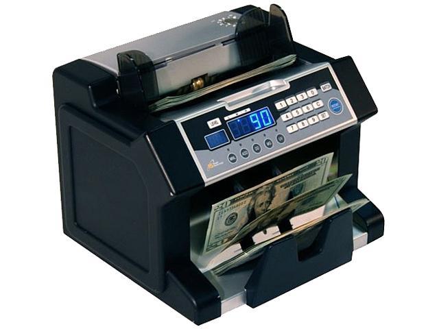 Open Box Royal Sovereign RBC 3100 Elect Bill Ctr w/Counterfeit Detection, 1200 Bills/Min.,10 1/5x91/2x81/2,BK/SR