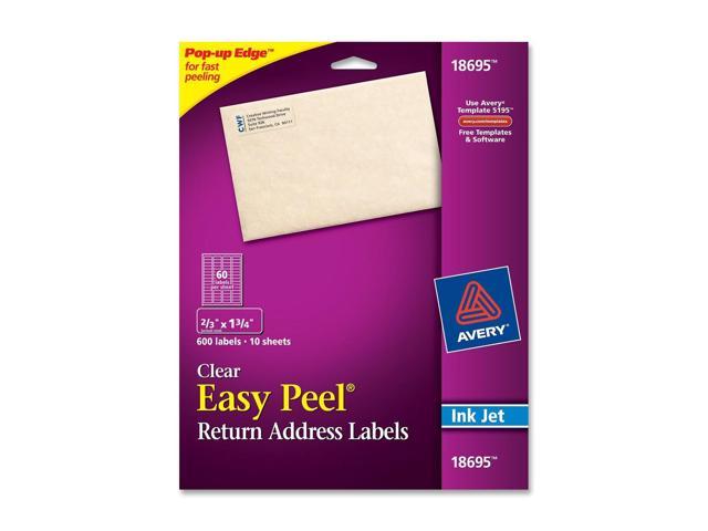 Avery Easy Peel Mailing Label