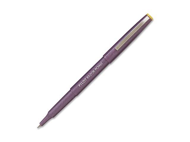 Pilot 11013 Razor Point Porous Point Pen, Extra Fine Pen Point Type   0.5 mm Pen Point Size   Purple   Purple   12/Dozen