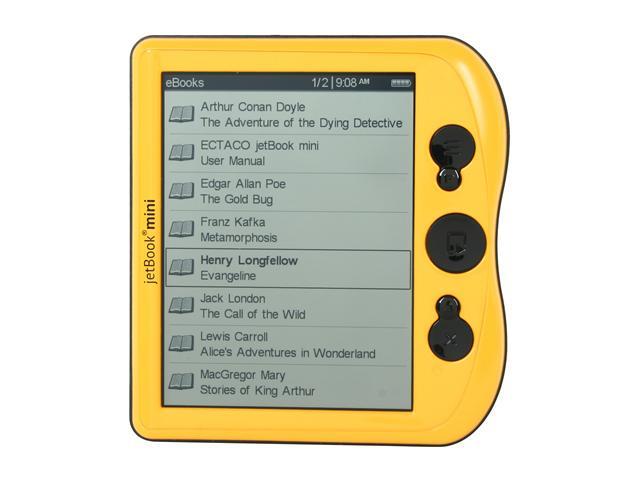 ECTACO E Book Reader jetBook mini (Yellow)