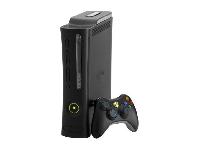 Microsoft Xbox 360 Elite w/2 Games 120 GB Hard Drive Black ...