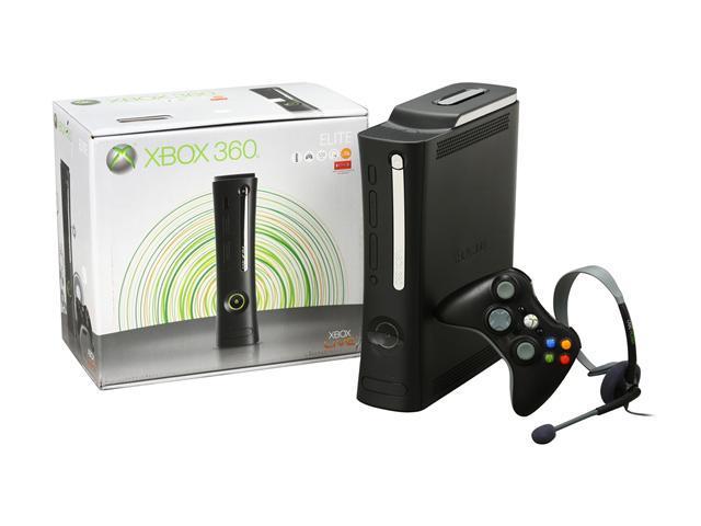 Microsoft Xbox 360 Elite 120 GB Hard Drive Black Xbox 360 ...