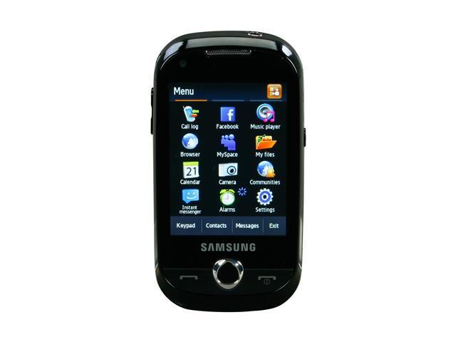 Samsung CorbyPro Black Unlocked GSM Touch Screen Phone with 3.15MP Camera / WiFi / GPS (B5310) 