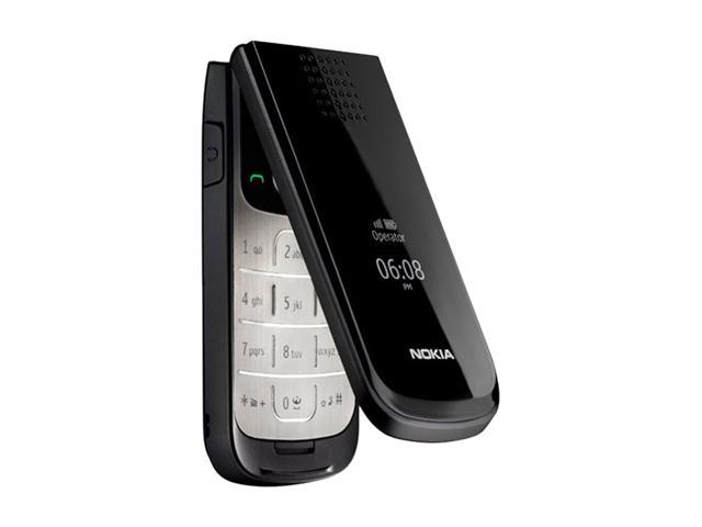 Nokia Black Unlocked GSM Flip Phone w/ 1.3 MP Camera / Bluetooth v2.0 (2720 Fold)
